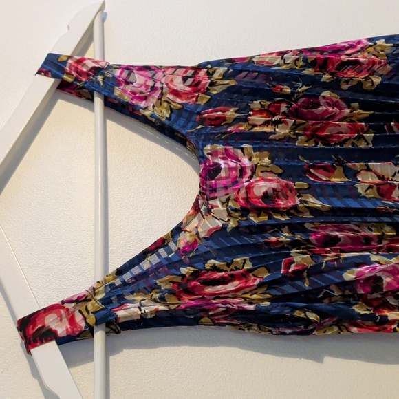 ZIMMERMANN floral pleated maxi dress - size 0 / xs - Picture 5 of 10